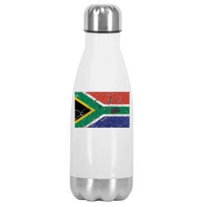 South Africa Stone Flag Stainless Steel Insulated Water Bottle