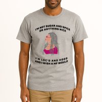 Sugar And Spice I'm Loc'd And Hood Funny Tall T-Shirt