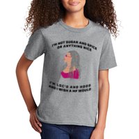 Sugar And Spice I'm Loc'd And Hood Funny Kids T-Shirt