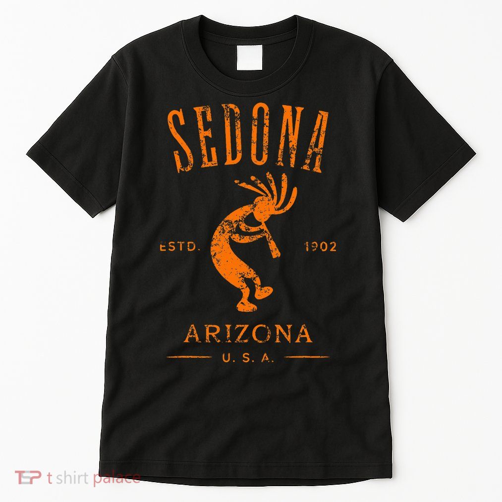 Sedona Arizona Southwestern Style Souvenir Vintage Design Tall T-Shirt
