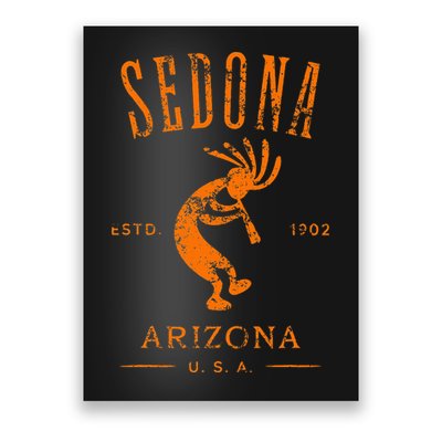 Sedona Arizona Southwestern Style Souvenir Vintage Design Poster