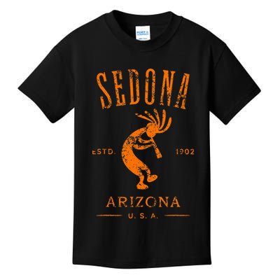 Sedona Arizona Southwestern Style Souvenir Vintage Design Kids T-Shirt
