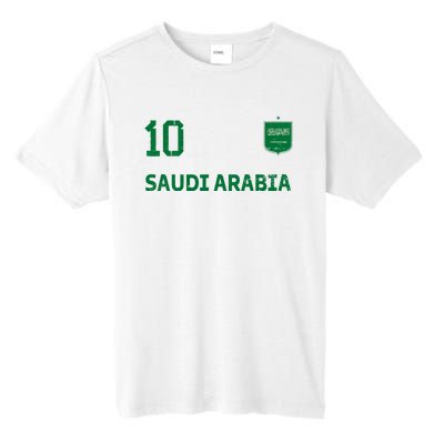 Saudi Arabia Soccer Fans Jersey KSA Flag Football Lovers Tall Fusion ChromaSoft Performance T-Shirt