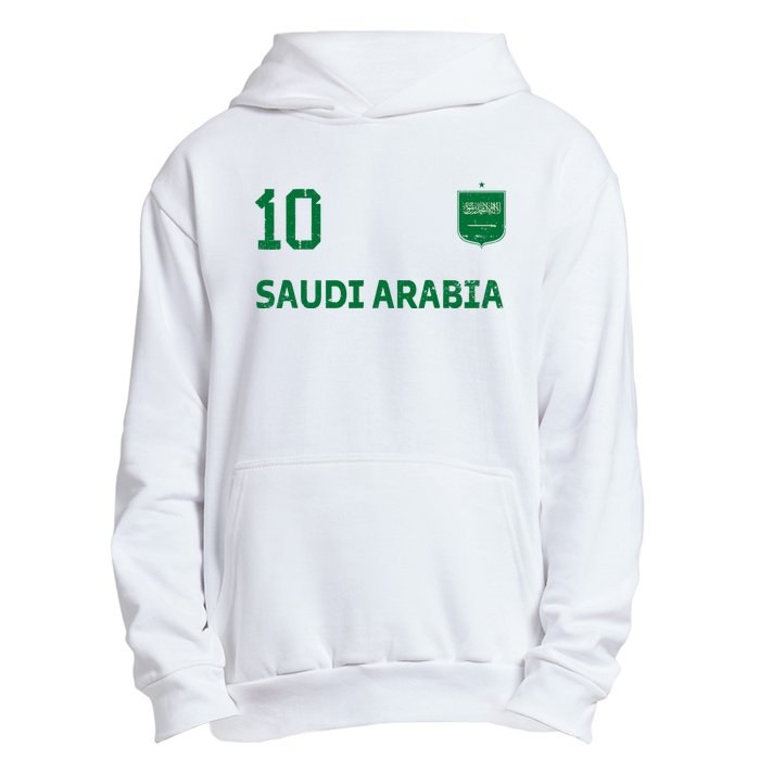 Saudi Arabia Soccer Fans Jersey KSA Flag Football Lovers Urban Pullover Hoodie