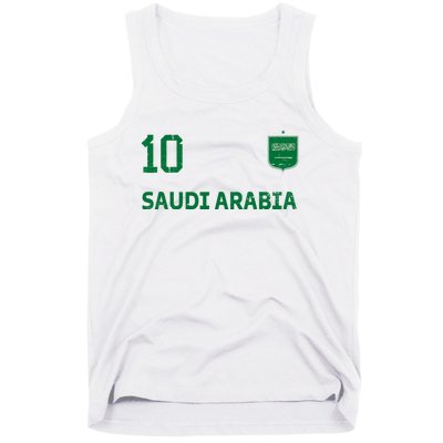 Saudi Arabia Soccer Fans Jersey KSA Flag Football Lovers Tank Top