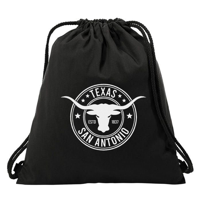 San Antonio Drawstring Bag