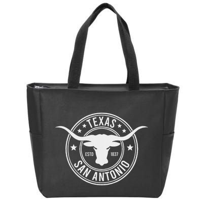 San Antonio Zip Tote Bag
