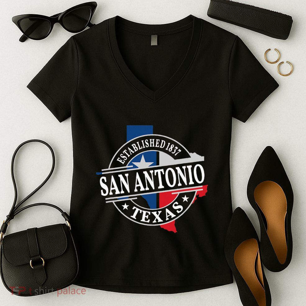 San Antonio Women's V-Neck T-Shirt