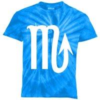 Scorpio Astrology Symbol Unisex Gift Kids Tie-Dye T-Shirt