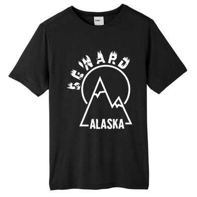 Seward Alaska State / Vintage Mountain Design Seward, AK Tall Fusion ChromaSoft Performance T-Shirt