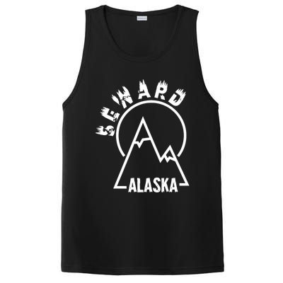 Seward Alaska State / Vintage Mountain Design Seward, AK PosiCharge Competitor Tank