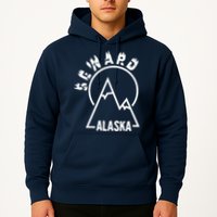 Seward Alaska State / Vintage Mountain Design Seward, AK Hoodie