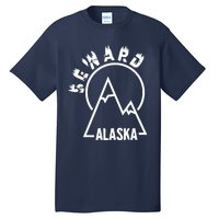 Seward Alaska State / Vintage Mountain Design Seward, AK Tall T-Shirt