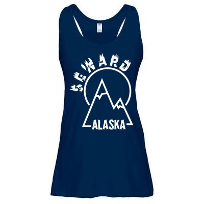 Seward Alaska State / Vintage Mountain Design Seward, AK Ladies Essential Flowy Tank