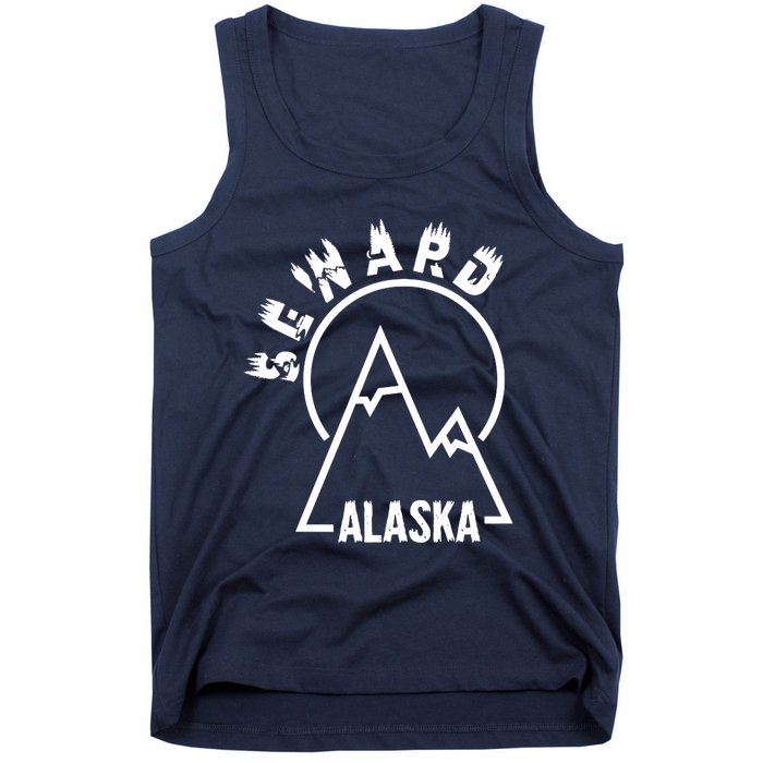 Seward Alaska State / Vintage Mountain Design Seward, AK Tank Top