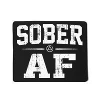 Sober AF Sobriety AA Alcoholics Anonymous Recovery Addiction Mousepad