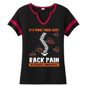 Scoliosis Awareness Spinal Deformity Orthopedic Scoliometer Ladies Halftime Notch Neck Tee