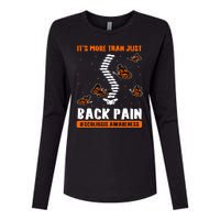 Scoliosis Awareness Spinal Deformity Orthopedic Scoliometer Womens Cotton Relaxed Long Sleeve T-Shirt