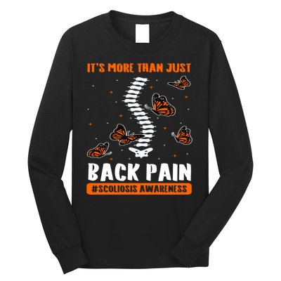 Scoliosis Awareness Spinal Deformity Orthopedic Scoliometer Long Sleeve Shirt