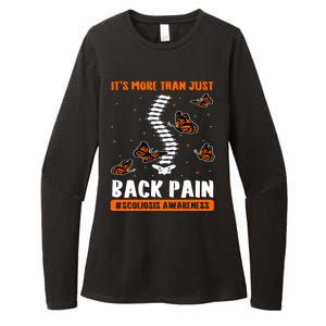 Scoliosis Awareness Spinal Deformity Orthopedic Scoliometer Womens CVC Long Sleeve Shirt