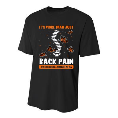 Scoliosis Awareness Spinal Deformity Orthopedic Scoliometer Youth Performance Sprint T-Shirt