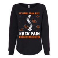 Scoliosis Awareness Spinal Deformity Orthopedic Scoliometer Womens California Wash Sweatshirt