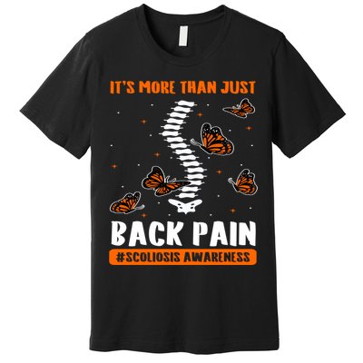 Scoliosis Awareness Spinal Deformity Orthopedic Scoliometer Premium T-Shirt