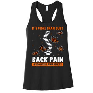 Scoliosis Awareness Spinal Deformity Orthopedic Scoliometer Women's Racerback Tank