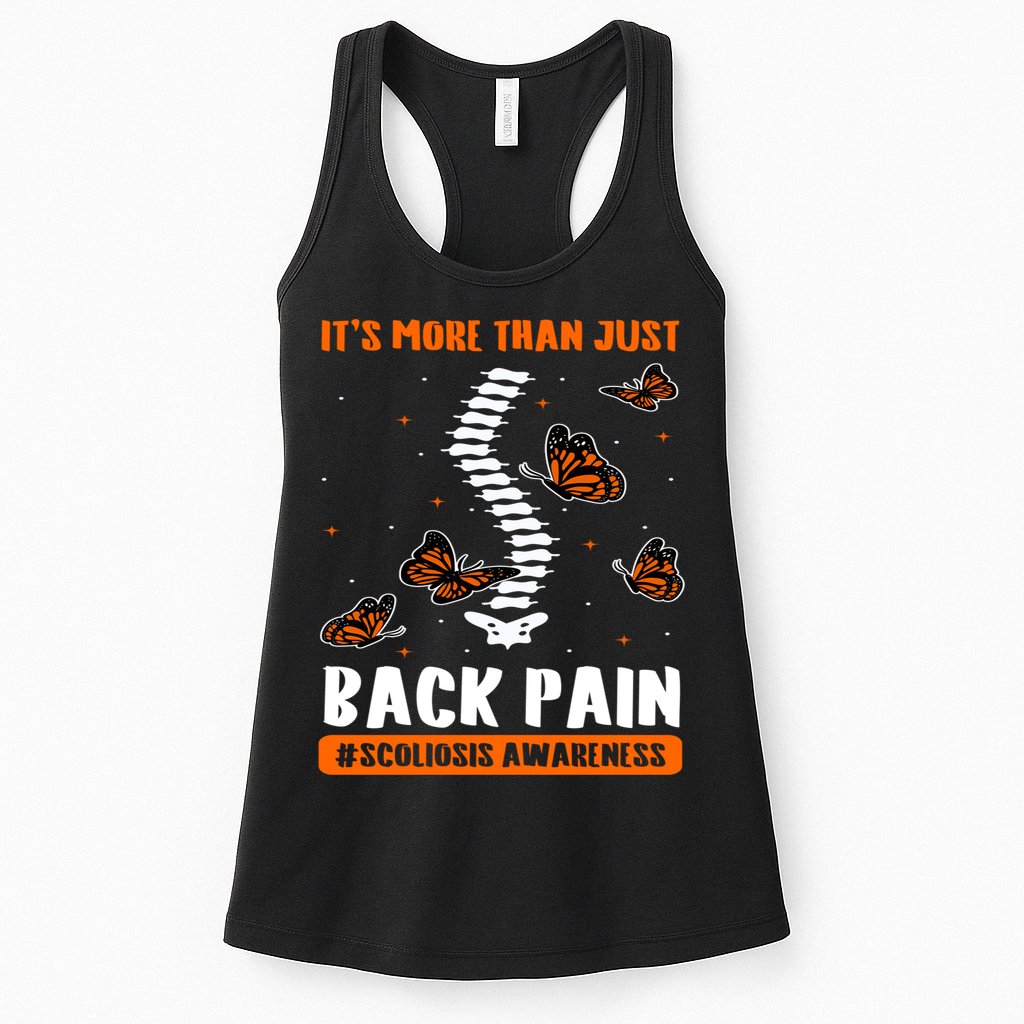 Scoliosis Awareness Spinal Deformity Orthopedic Scoliometer Womens Tank Top