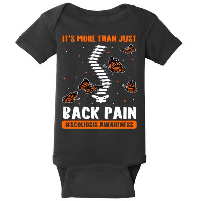 Scoliosis Awareness Spinal Deformity Orthopedic Scoliometer Baby Bodysuit