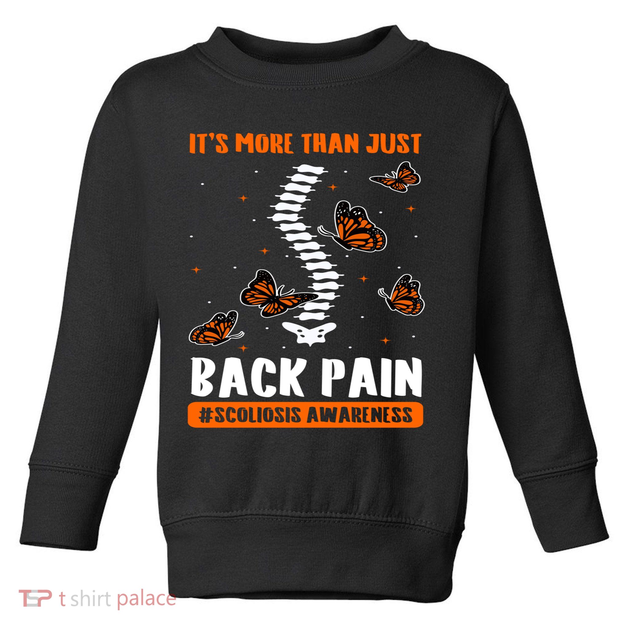 Scoliosis Awareness Spinal Deformity Orthopedic Scoliometer Toddler Sweatshirt