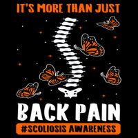 Scoliosis Awareness Spinal Deformity Orthopedic Scoliometer Zip Tote Bag