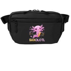 Saxolotl Adorable Saxophone Playing Funny Axolotl Gift Girls Crossbody Pack