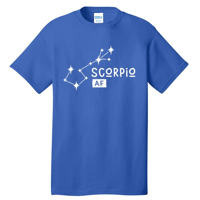 Scorpio Af Scorpio Astrology Horoscope And Zodiac Sign Cool Gift Tall T-Shirt