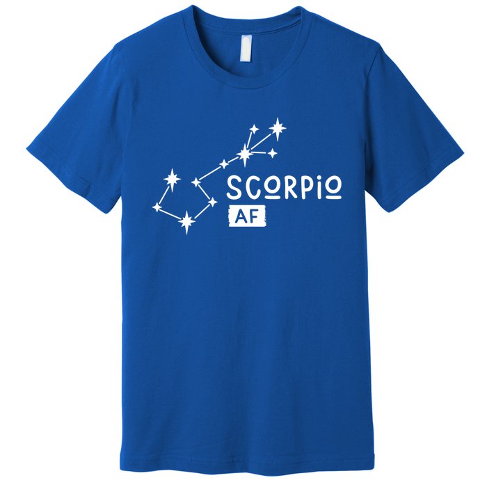 Scorpio Af Scorpio Astrology Horoscope And Zodiac Sign Cool Gift Premium T-Shirt