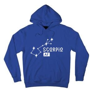 Scorpio Af Scorpio Astrology Horoscope And Zodiac Sign Cool Gift Tall Hoodie