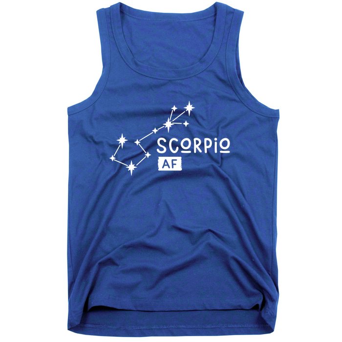 Scorpio Af Scorpio Astrology Horoscope And Zodiac Sign Cool Gift Tank Top