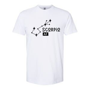 Scorpio Af Scorpio Astrology Horoscope And Zodiac Sign Cool Gift Softstyle CVC T-Shirt