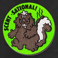 Scratch And Sniff Sticker Skunk Scentsational Cool Comfort Performance Bucket Hat