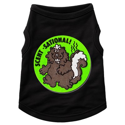 Scratch And Sniff Sticker Skunk Scentsational Doggie Tank