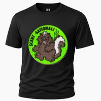 Scratch And Sniff Sticker Skunk Scentsational Performance Shirt