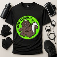 Scratch And Sniff Sticker Skunk Scentsational Performance Shirt