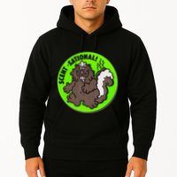 Scratch And Sniff Sticker Skunk Scentsational Hoodie