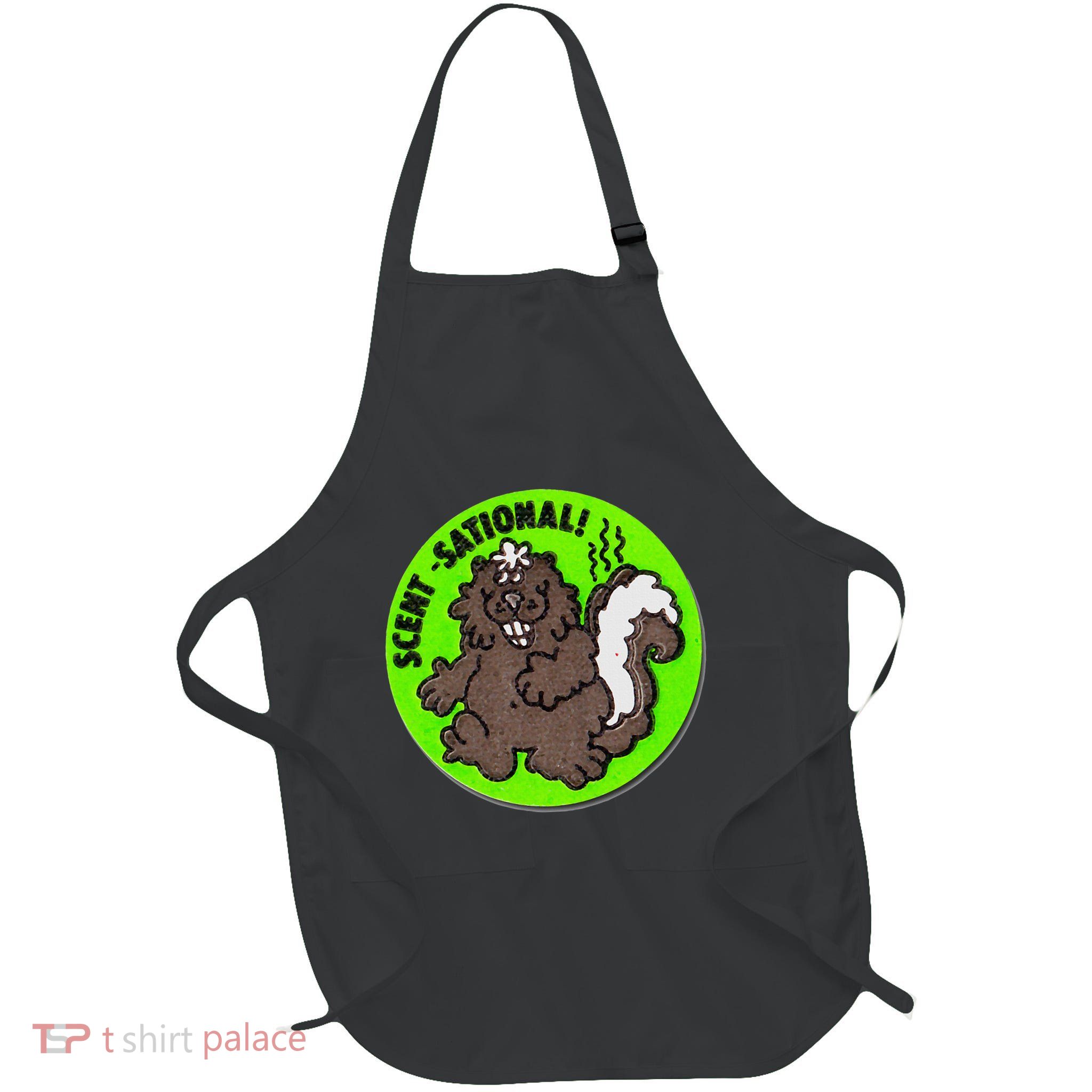 Scratch And Sniff Sticker Skunk Scentsational Apron