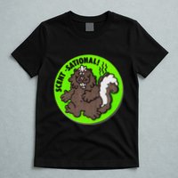 Scratch And Sniff Sticker Skunk Scentsational T-Shirt