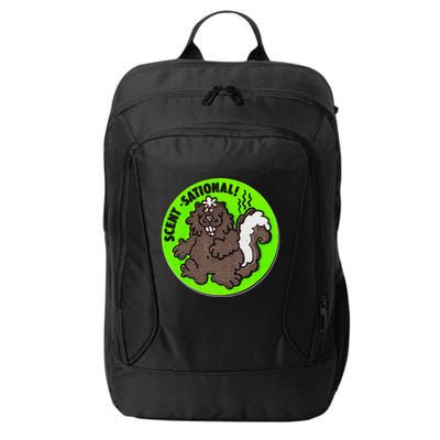 Scratch And Sniff Sticker Skunk Scentsational City Backpack