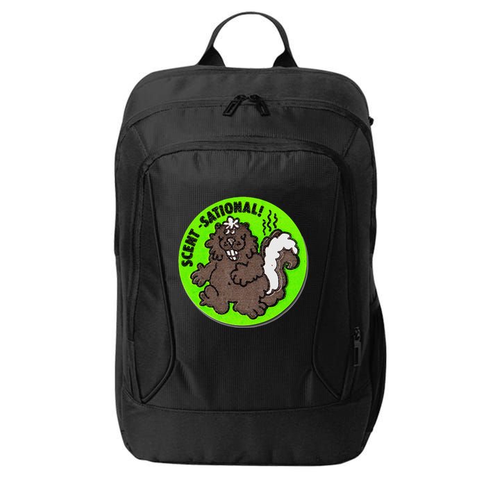 Scratch And Sniff Sticker Skunk Scentsational City Backpack