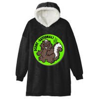 Scratch And Sniff Sticker Skunk Scentsational Hooded Wearable Blanket