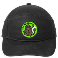 Scratch And Sniff Sticker Skunk Scentsational 7-Panel Snapback Hat