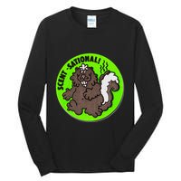 Scratch And Sniff Sticker Skunk Scentsational Tall Long Sleeve T-Shirt